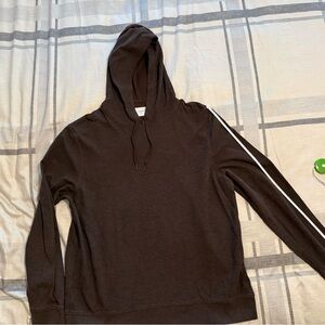 Men's Billy Reid Brown Hoodie